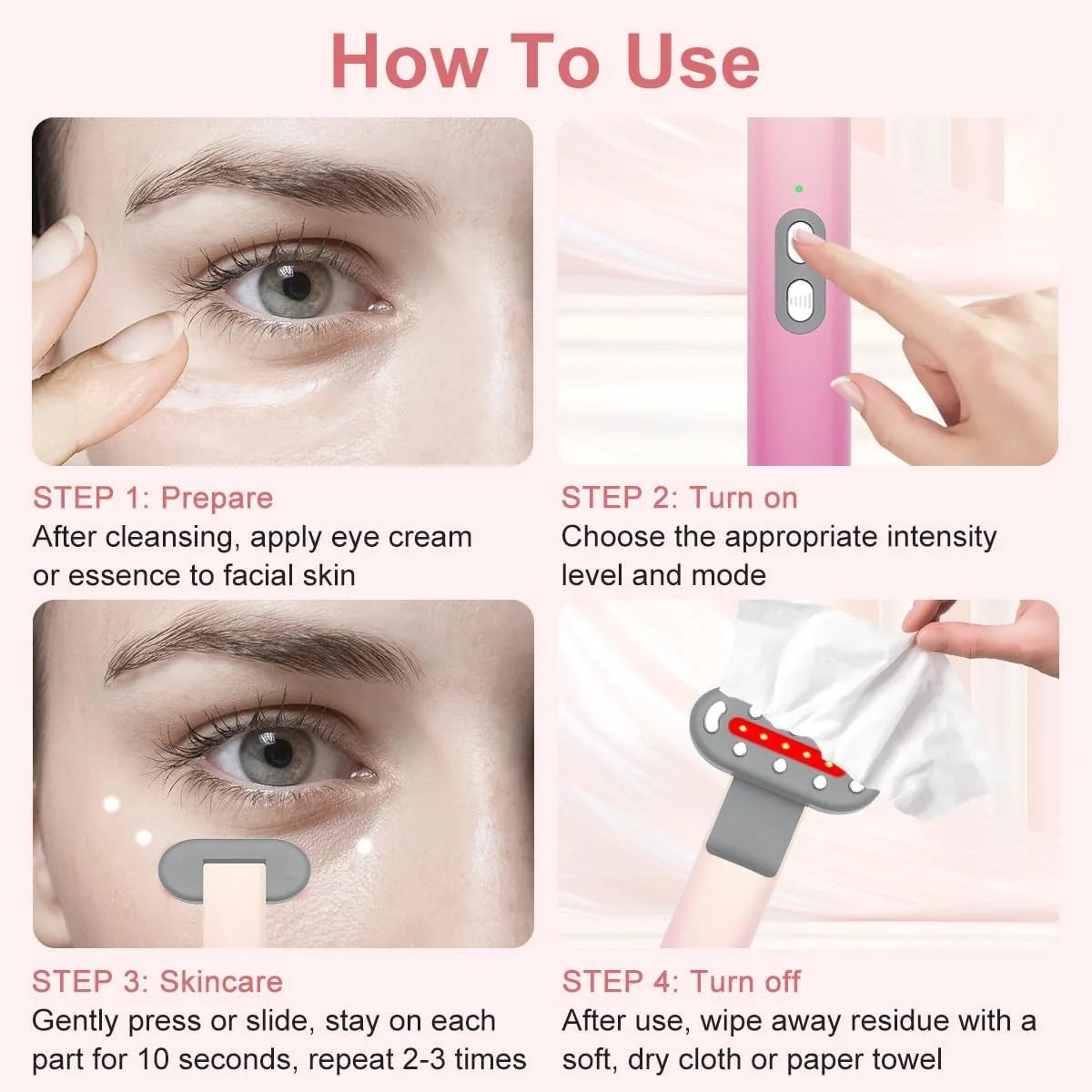 Pure Complexion™ Microcurrent Eye Massager