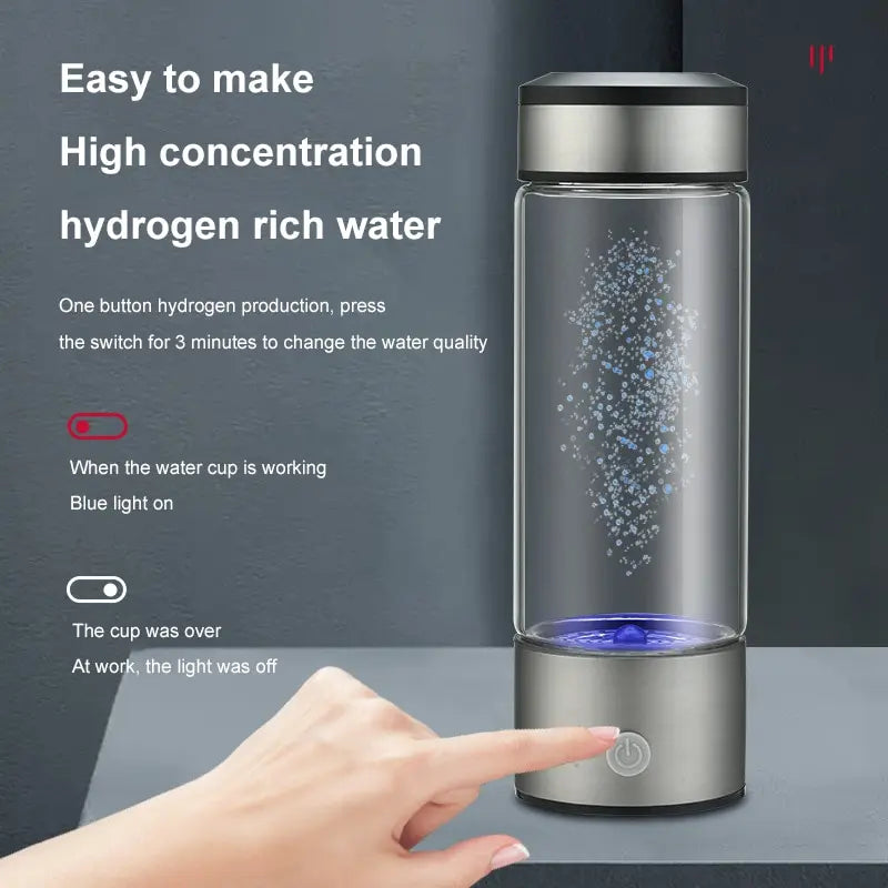 Pure Complexion™ Hydrogen Generator Water Bottle